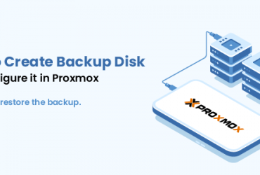 How to create backup disk and configure in proxmox