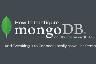 How to Configute MongoDB